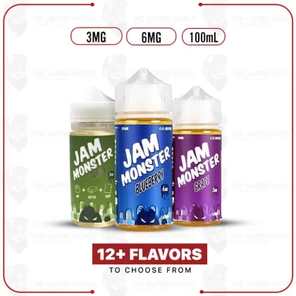 Jam Monster E-Liquid 100ml - Thevapersworld