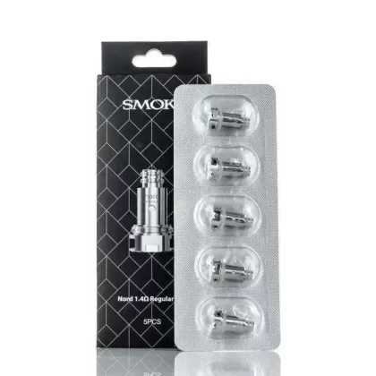 SMOK Nord Replacement Coil Pack - Pack of 5 - 1.4 ohm Nord Regular
