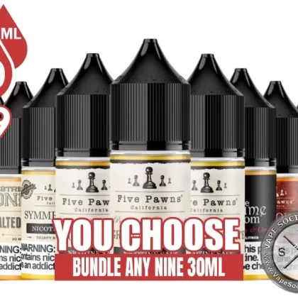 Five Pawns Salt Bundle 9x30ml (270ml)