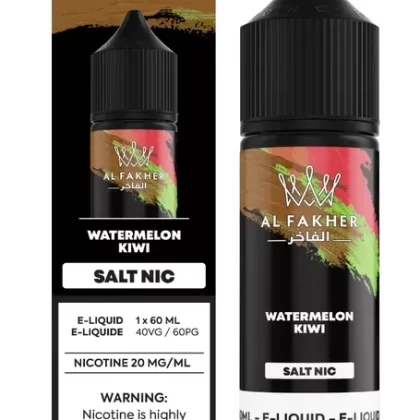 Watermelon Kiwi – AL Fakher Nicotine Salt E Juice 60mL