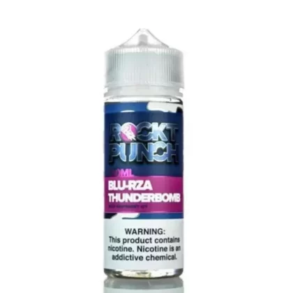 BLU RZA THUNDERBOMB E LIQUID BY OKVMI – ROCKT PUNCH 100ML 70VG