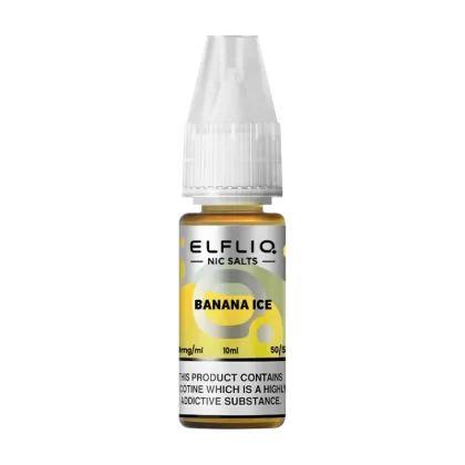 Banana Ice Elfliq Nic Salt by Elfbar - 10ml - Vape Product, Vape Product (2A5AEB)