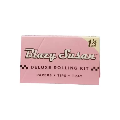 Blazy Susan | Deluxe Rolling Kit | 1 1/4 | Pink - Vape Store