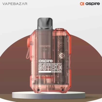 Aspire – Gotek X – Pod Kit – Transparent Orange