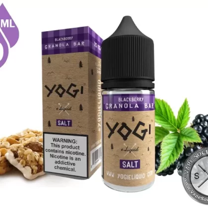 Blackberry Granola Bar by YOGI Salt 30ml - Vape Product, Vape Product