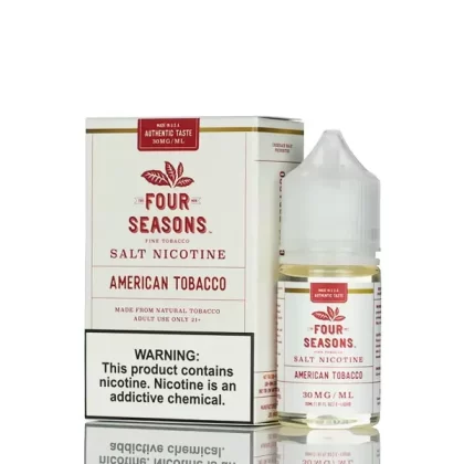Four Seasons Salt Nicotine - American Tobacco - 30ml - 30mg