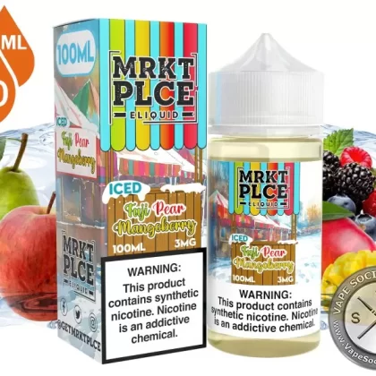 Iced Fuji Pear Mangoberry by MRKT PLCE 100ml - Vape Product, Vape Product