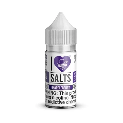 I Love Salts Grappleberry 30ml Nic Salt Vape Juice - Eightvape