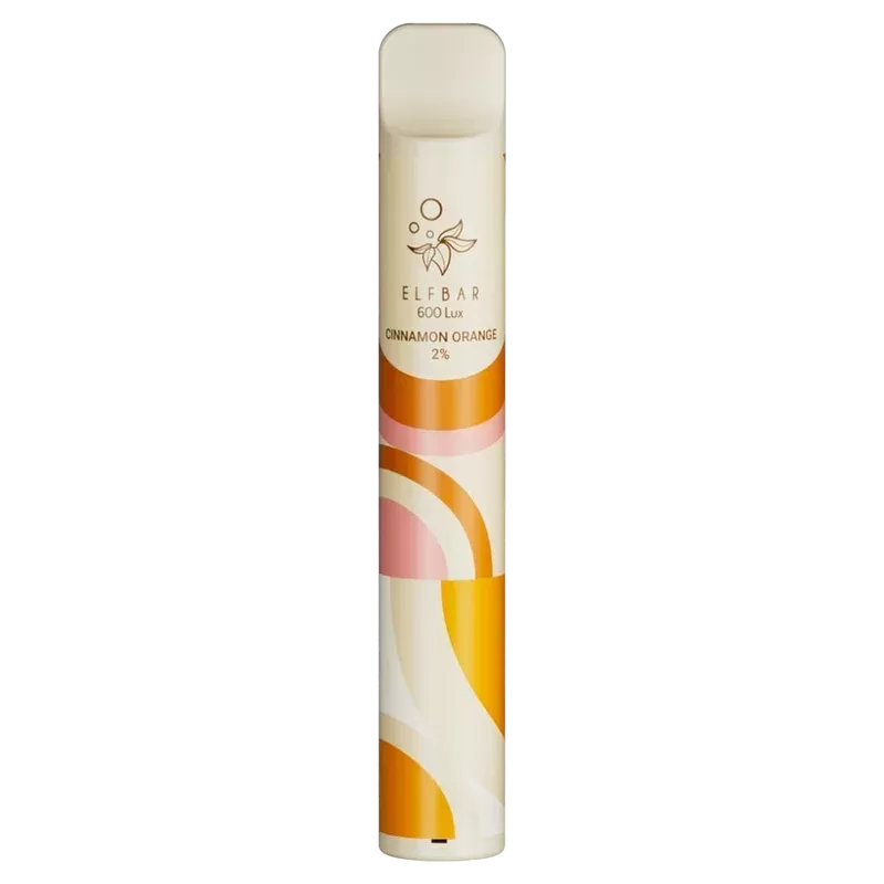 Cinnamon Orange Elf Bar 600 Lux Disposable Vape