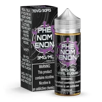 120ML | Phenomenon by Nomenon - Size#120ML~Strength#00MG>03MG>06MG