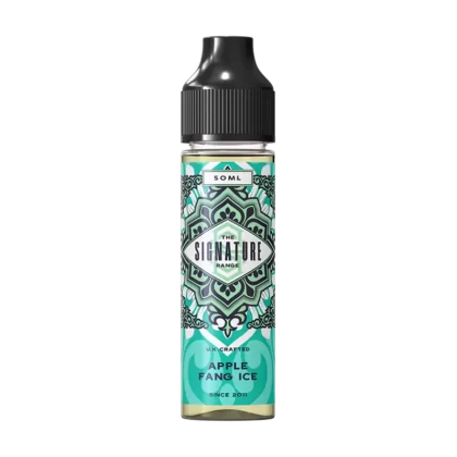 Apple Fang Ice by The Signature Range 50ml - NIC SHOT (FREE) - Vapeshop Co