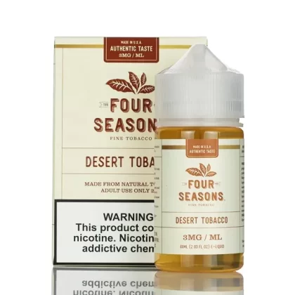 Four Seasons E-liquids - Desert Tobacco - 60ml - 3mg