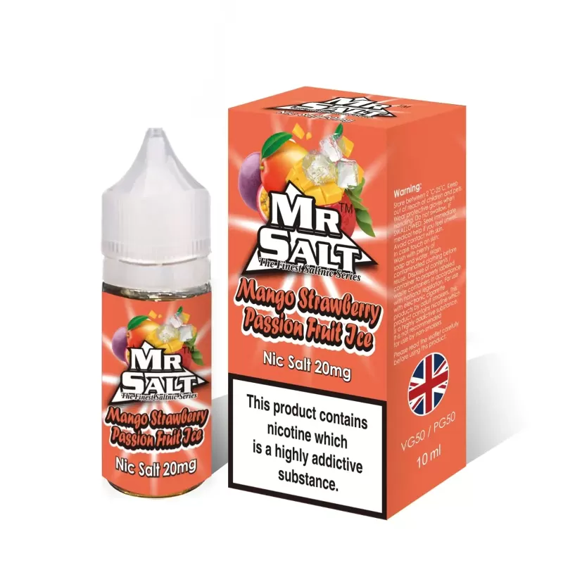 Mr. Salt Eliquid 10ml - Box of 5 - Mint / 20MG - Image 3