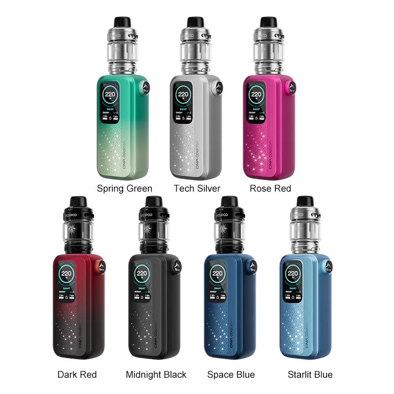 VOOPOO VINCI Spark 220 Box Kit - Spring Green - Image 2