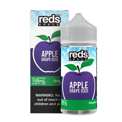 REDS APPLE GRAPE ICED E-JUICE - Vape Product, Vape Product