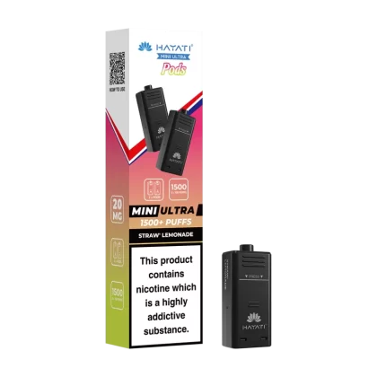 Straw' Lemonade Hayati Mini Ultra Refill Pack - Ecigwizard