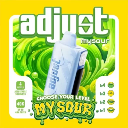 adjust mysour 40K Disposable Device - 40000 Puffs - Sour