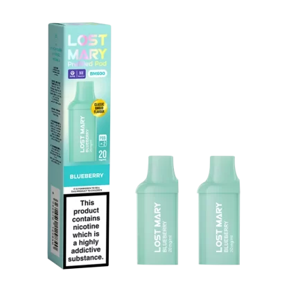 Blueberry Lost Mary BM600 Pods - Ecigwizard