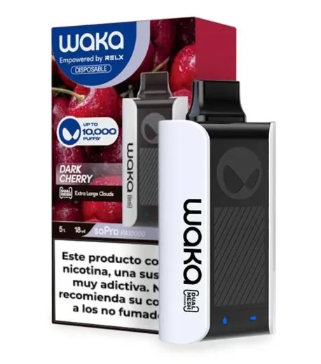 Waka SoPro PA10000 Rechargeable Disposable Vapes (10,000 Puffs) - 50 mg / Strawberry Banana - Image 3