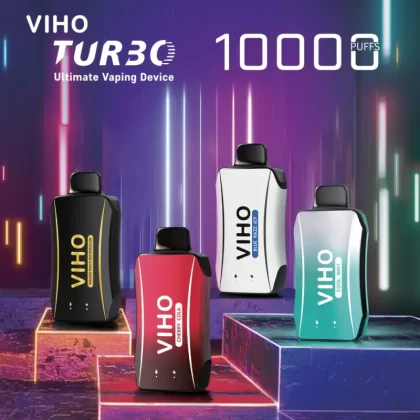 VIHO Turbo 10K Disposable Device – 10,000 Puffs - Strawberry Kiwi