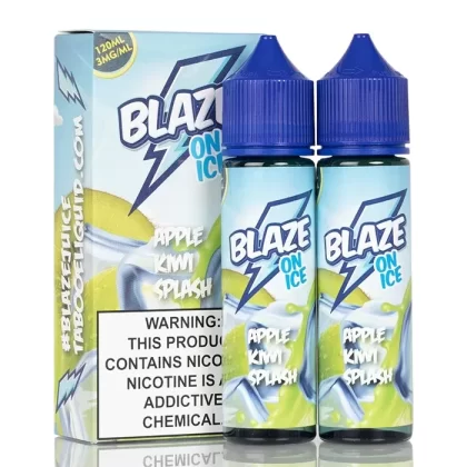 ICED Apple Kiwi SPLASH – Blaze E-Liquid – 120mL
