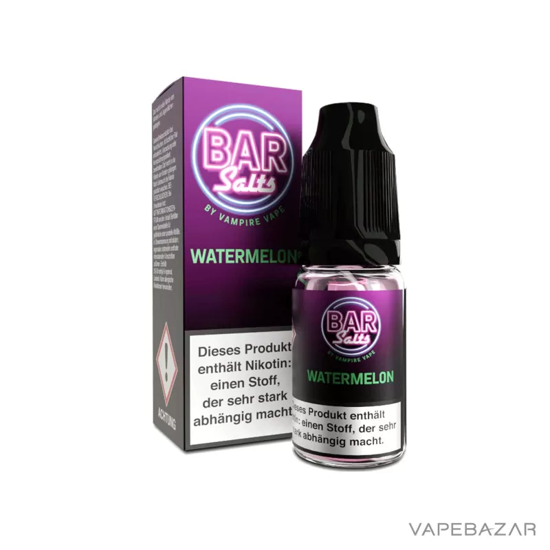 Bar Salts Nikotinsalz Liquid – Watermelon - Vapebazar - Image 3