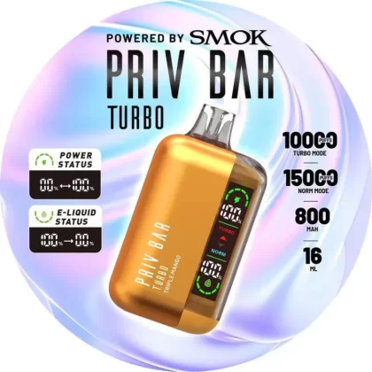 SMOK Priv Bar Turbo 15K Disposable Device