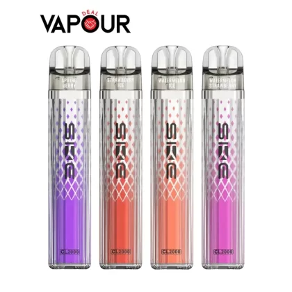 SKE Crystal CL2000 Pod Kit - 10 Pack - Lemon & Lime - 10 Pack