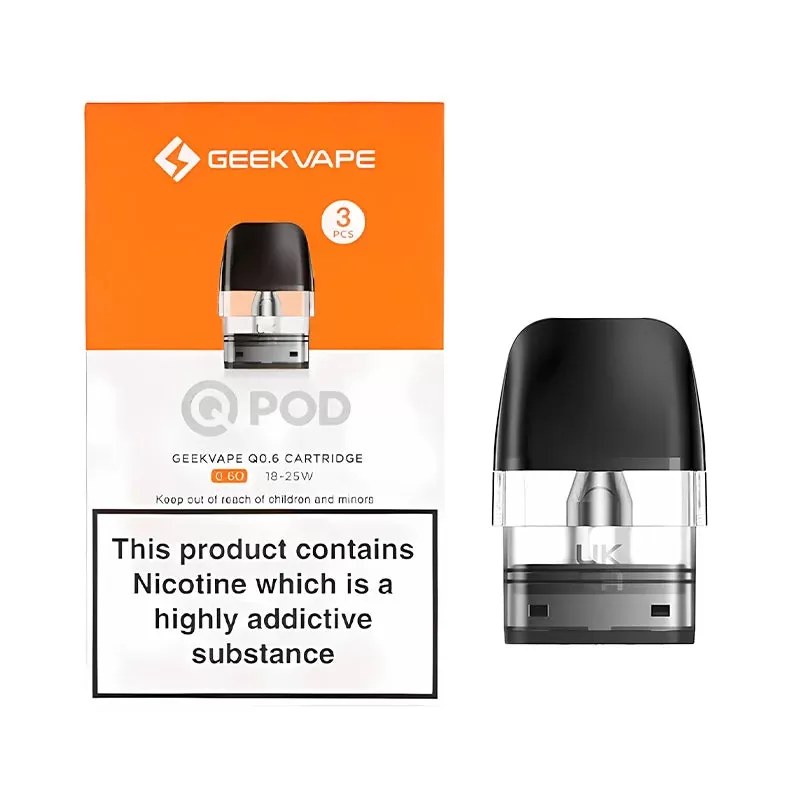GeekVape Q Replacement Pods - 0.8ohm - Side-Fill - Image 2