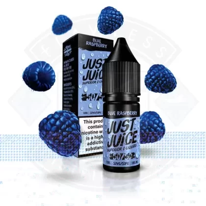 Just Juice 50/50 Blue Raspberry 10ml - Strength#3mg>6mg>12mg