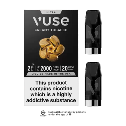 Creamy Tobacco Vuse Ultra Smart Pod - Vapeshop Co