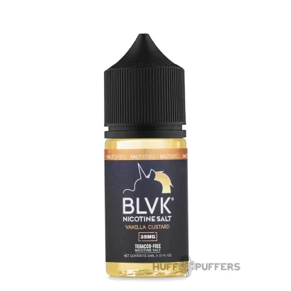 BLVK Unicorn Salt – Vanilla Custard 30mL - Nicotine Strength#35mg>50mg