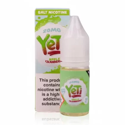 Apple Cranberry By Yeti Salt 10ml 5mg (out of date)