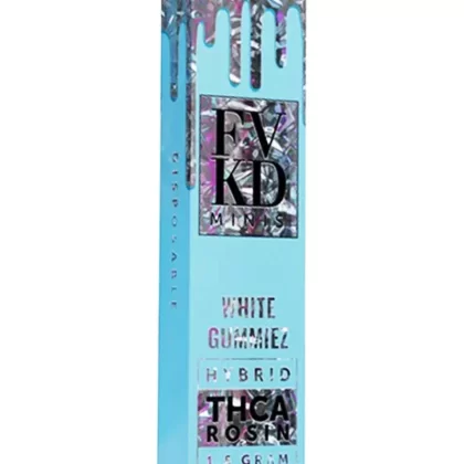 White Gummiez FVKD Minis THCA Live Rosin Disposable 1.5G - Ejuicewarehouse