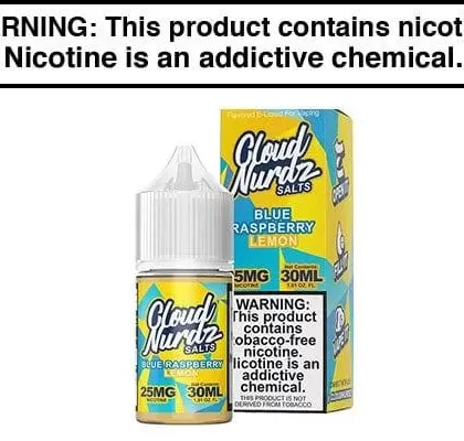 BLUE RASPBERRY LEMON BY CLOUD NURDZ SALT 30ML - Vapejuice
