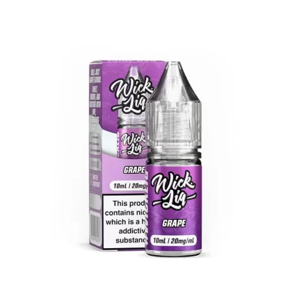 Wick Liq Bar Juice Grape 10ml Nic Salts E-Liquid - 5mg