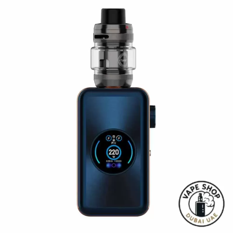 VAPORESSO Gen Max Pod Mod 220W Vape Kit in Dubai - Artic Silver, Dark Black (67EDD8) - Image 3