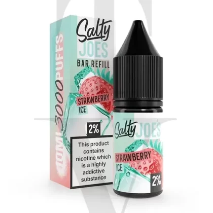 SALTY JOE’S STRAWBERRY ICE NIC SALT E-LIQUID
