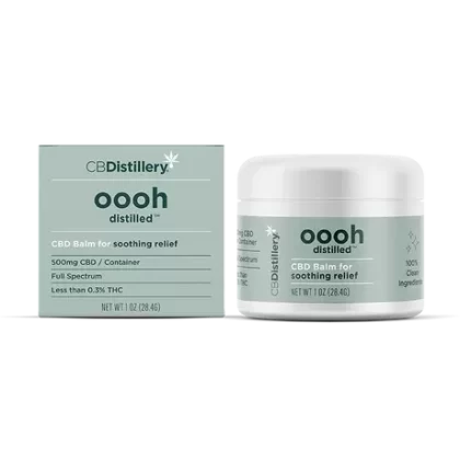 CBDistillery 500mg CBD Balm Soothing Relief - Ejuicewarehouse