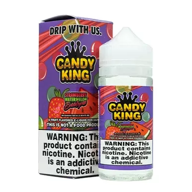Strawberry Watermelon Bubblegum Candy King 100mL - Nicotine Level#0mg>3mg>6mg>100mL
