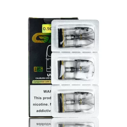 Uwell Caliburn GPP Replacement Pods - Pack of 3 - 0.6ohm GPP Pods