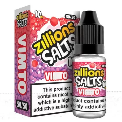 VINTO ZILLIONS NICOTINE SALT E-LIQUID BY ZILLIONS SALTS