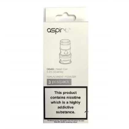 Odan Replacement Mesh Coils by Aspire (3 Pack) - 0.18 Ohm