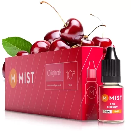 Red Cherry E Liquid (10x10ml) - 70PG/30VG (Standard) / LOW 6mg