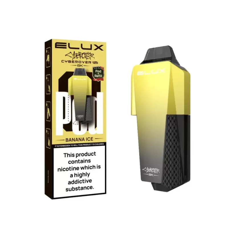 Elux Cyberover 6K Prefilled Pods - Strawberry Raspberry Cherry