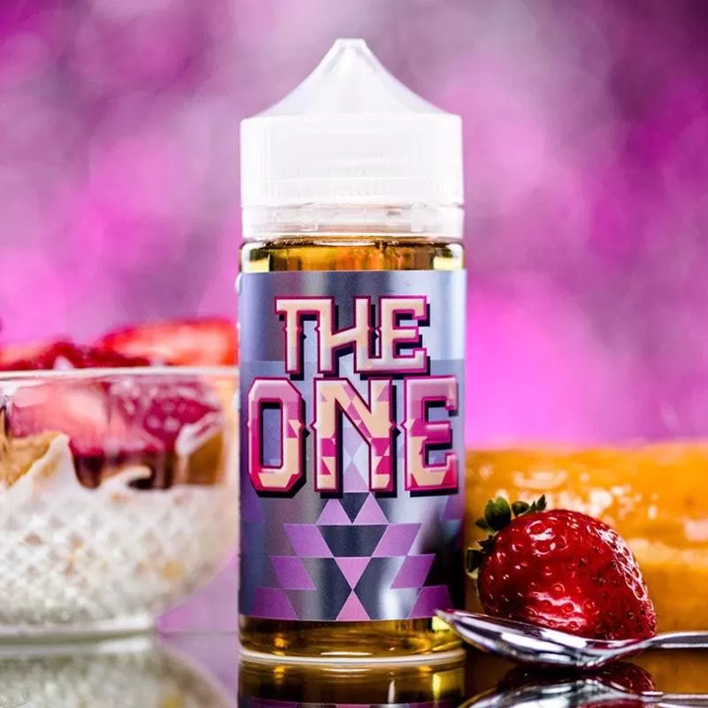 The One Strawberry 100ml Eliquid by Beard Vape Co - 12 mg / 100 ml