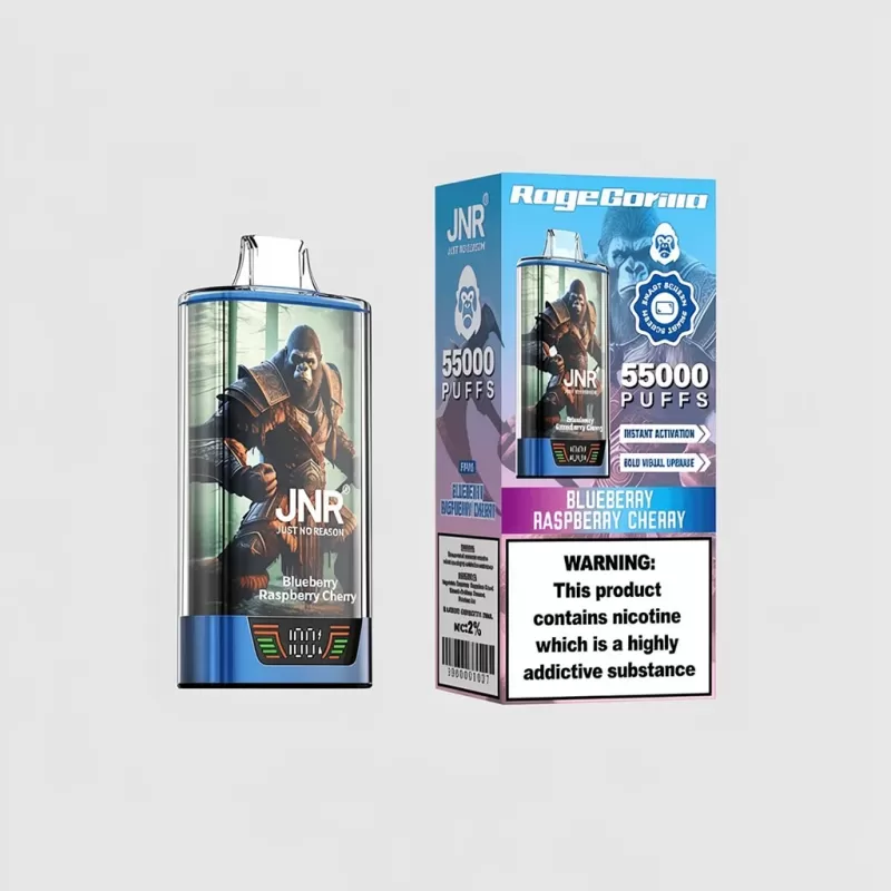 JNR RageGorilla 55000 Puffs Dual Mesh Disposable Vape - Image 3