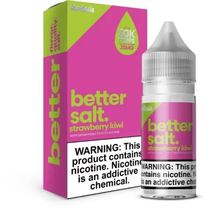 Strawberry Kiwi Nicotine Salt by Vapetasia Better Salt - Size#30ml~Nicotine#25MG>50MG