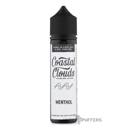 Coastal Clouds – Menthol 60mL - Nicotine Strength#0mg>3mg>6mg