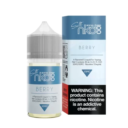NKD 100 Berry Menthol Salt 30ml - Vape Product, Vape Product